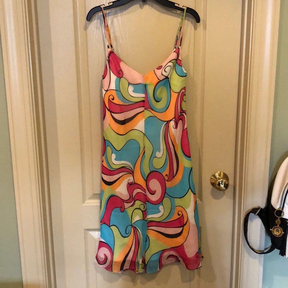 60’s vibe slip dress